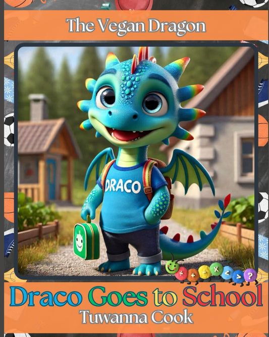 Draco Goes to School (The Vegan Dragon Series)