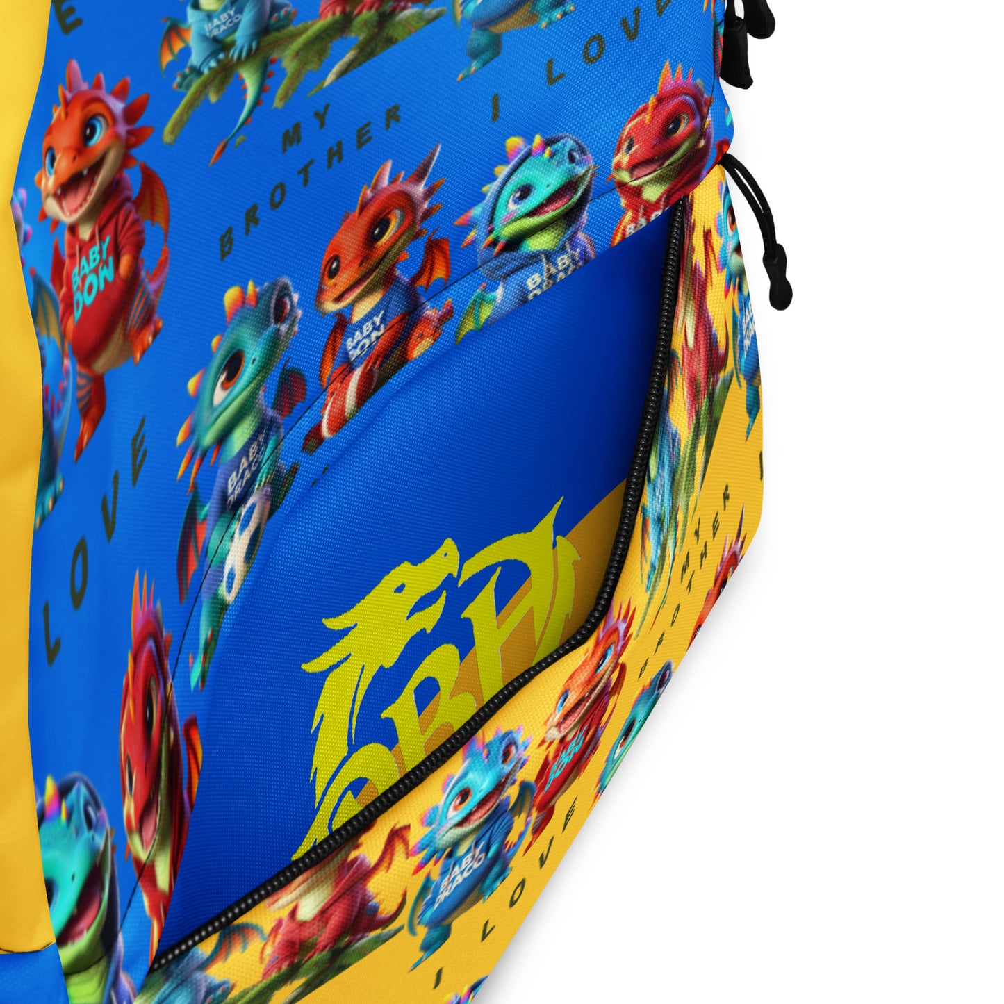 Draco & Friends "Love My Brother" Backpack – Carry Connection Wherever You Go