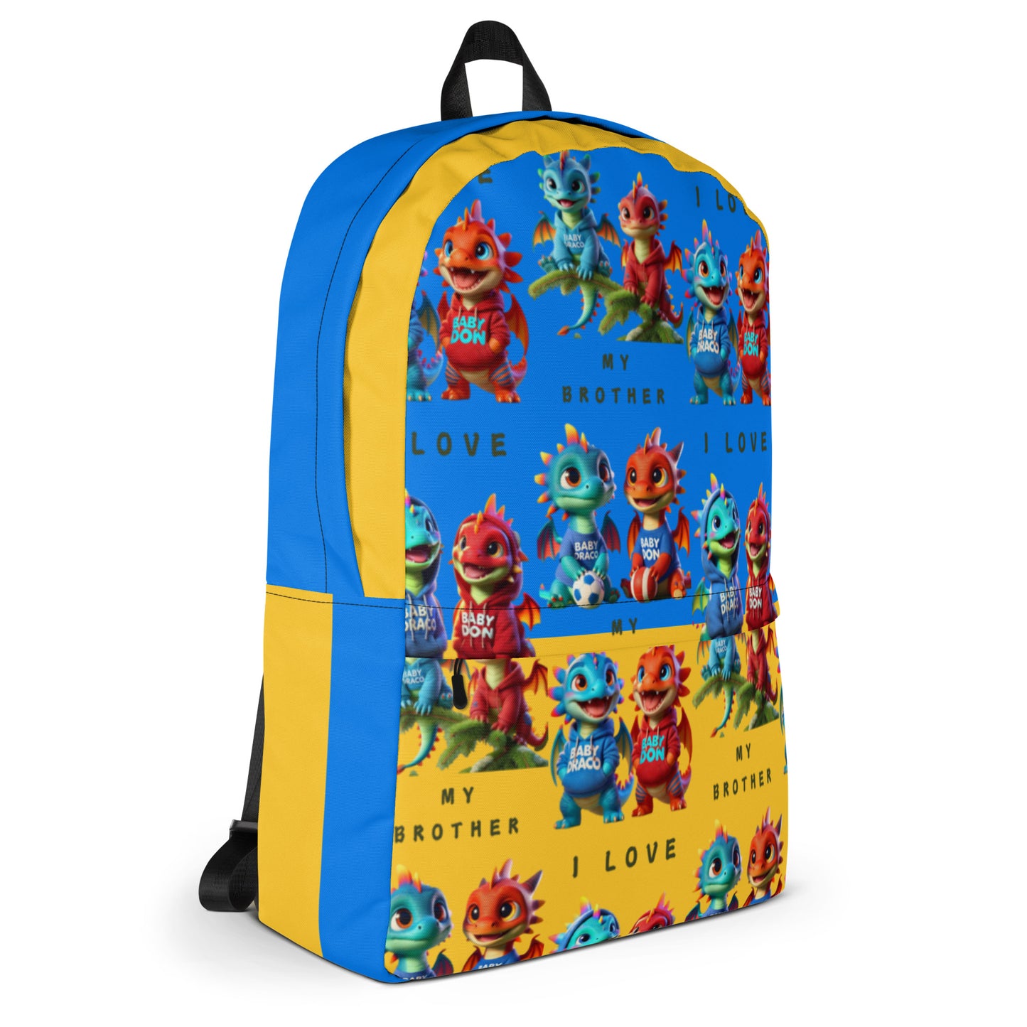 Draco & Friends "Love My Brother" Backpack – Carry Connection Wherever You Go
